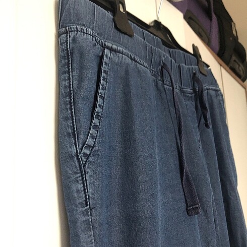 Asymmetry İnce kot pantolon