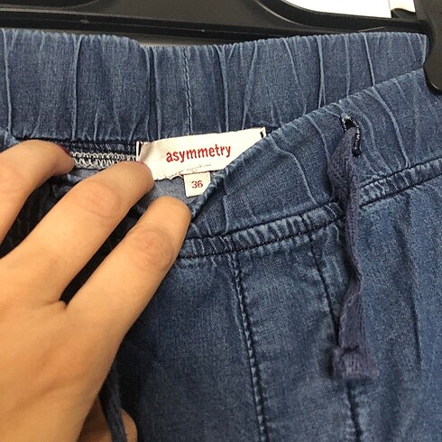 38 Beden mavi Renk İnce kot pantolon