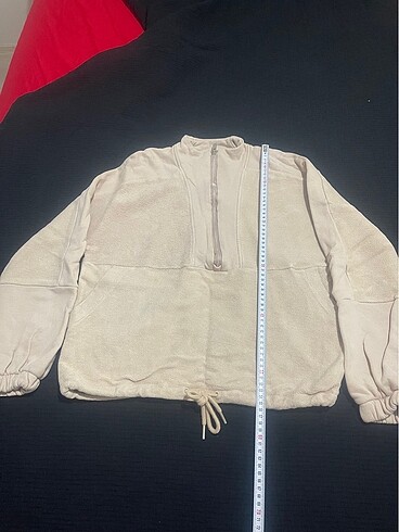 Kadın fermuarlı sweatshirt