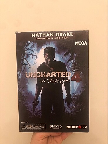 NECA uncharted 4 nathan drake figür