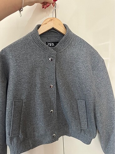 Zara Zara Yumuşak Bomber Ceket