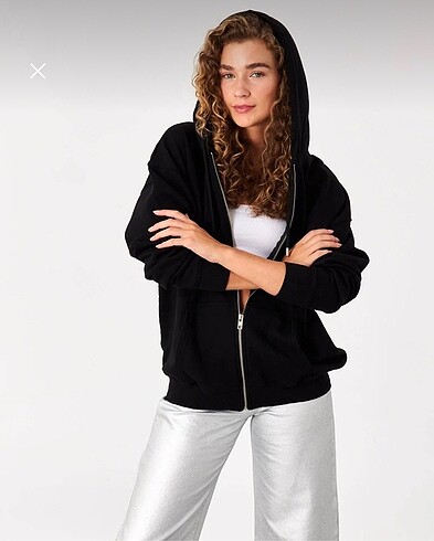 Addax Fermuarlı Sweatshirt