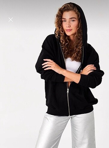 Addax Fermuarlı Sweatshirt