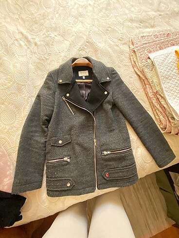 Bershka kaşe mont