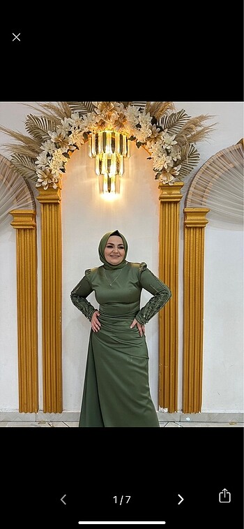 Tesettür abiye satılık