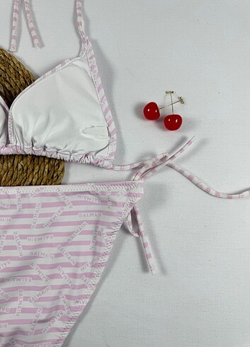 xl Beden pembe Renk Bikini takımı