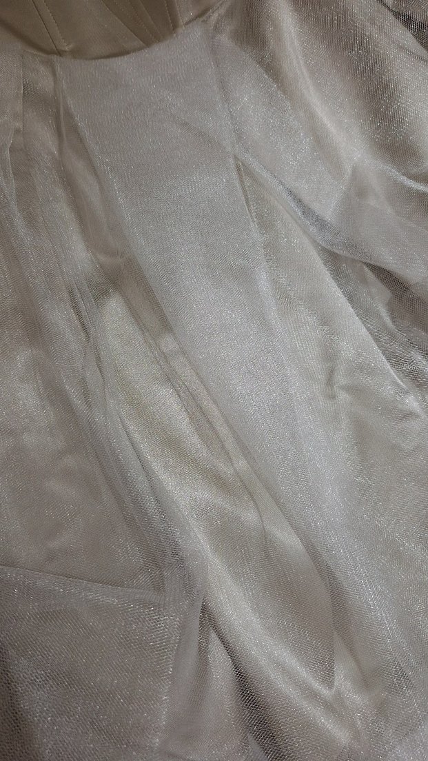 Straplez Midi after party gelinlik-elbise - Görsel 5