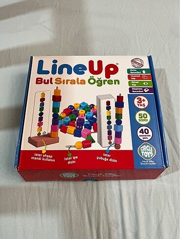 Line up eğitici oyuncak