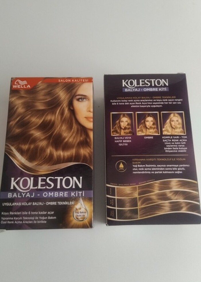 Koleston Saç balyaj ve ombre kiti - Görsel 2