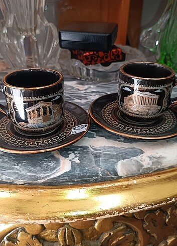 Paşabahçe Vintage Fincanlar El işi