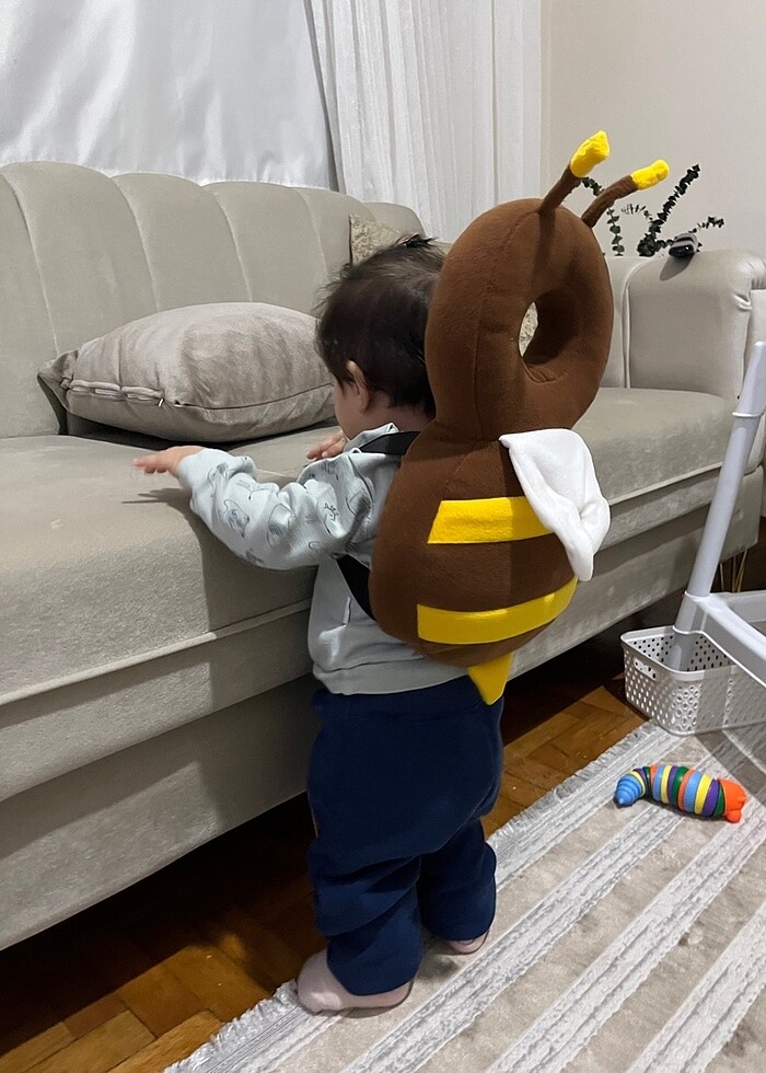 Arı şekilli çocuk kafa koruyucu - Görsel 2