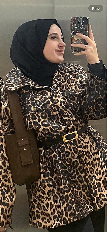 Leopar ceket