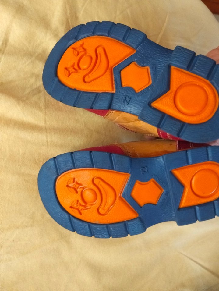 Renkli Tokalı Erkek Bebek İlk Adım Ayakkabısı - Görsel 2