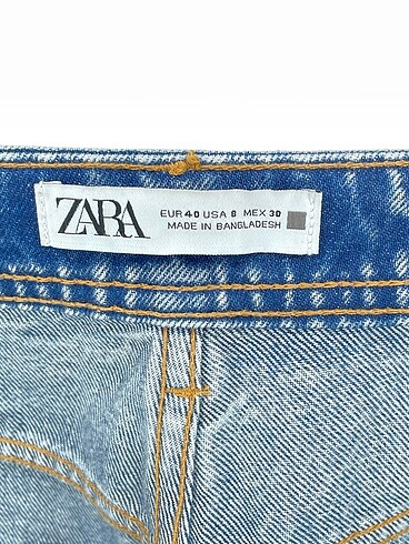 40 Beden mavi Renk Zara Jean / Kot %70 İndirimli.