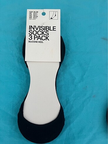 H&M seamless babet çorabı.