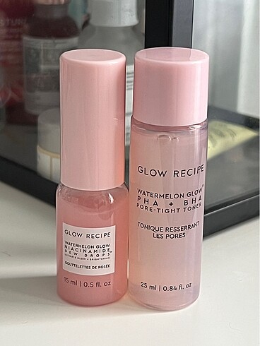 Sephora Glow Recipe Serum+Tonik