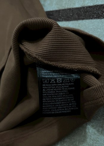 H&M Kahverengi Tişört