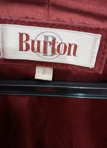 Burton Burton nubuk deri ceket 