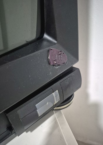 Siyah Panasonic CRT Monitör - Görsel 3