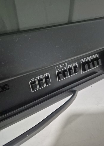 Siyah Panasonic CRT Monitör - Görsel 5