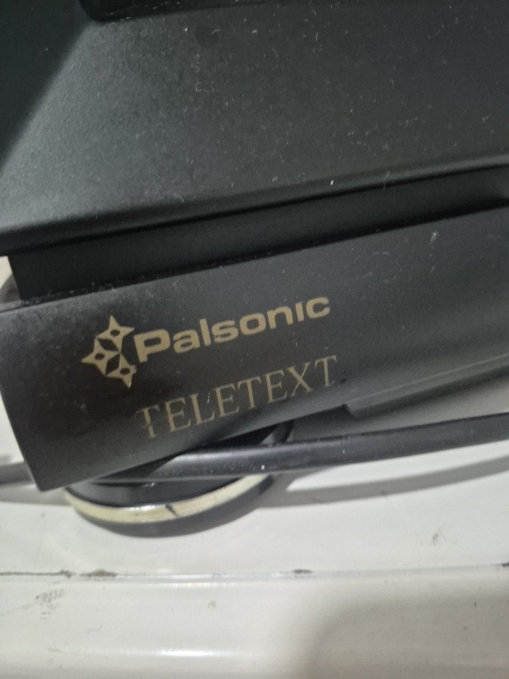 Siyah Panasonic CRT Monitör - Görsel 4