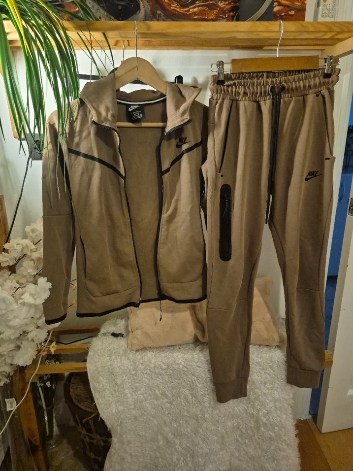 Kahverengi  Spor Takım Bel Detaylı - Görsel 2