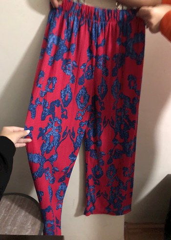 Pembe Batik Desenli Bohem Midi takım - Görsel 3