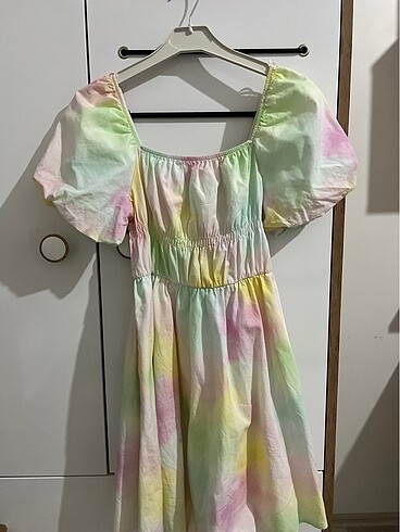 LC Waikiki Renkli kız çocuk elbise