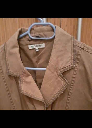 36 Beden haki Renk Vintage mont