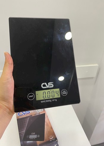 Cvs 5 KG Kapasiteli Dijital Cam Mutfak Tartısı