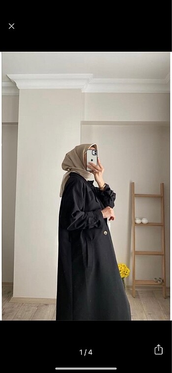 NUHBE oversize trençkot