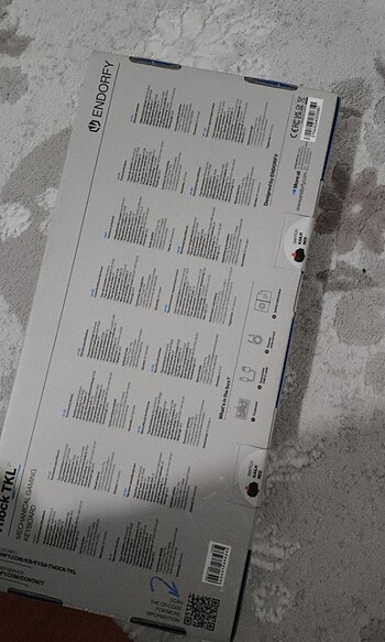 Endorfy thock TKL KLAVYE KEYBOARD - Görsel 3