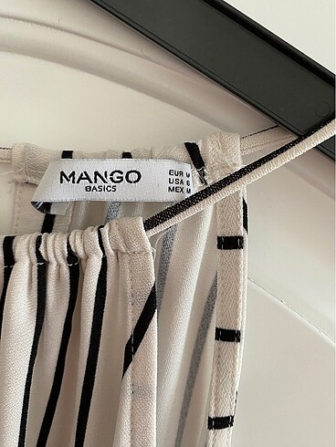 m Beden Mango marka ip askılı kıyafet
