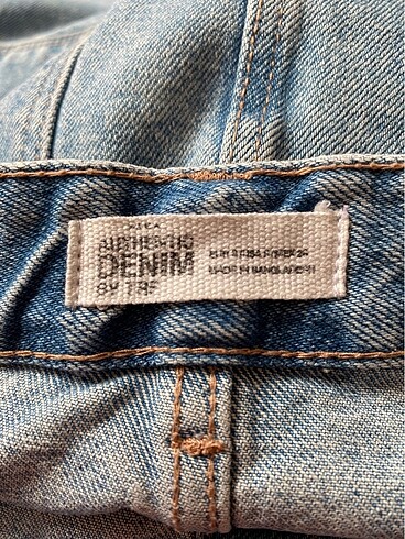 s Beden Denim Zara marka , S beden kısa kot etek