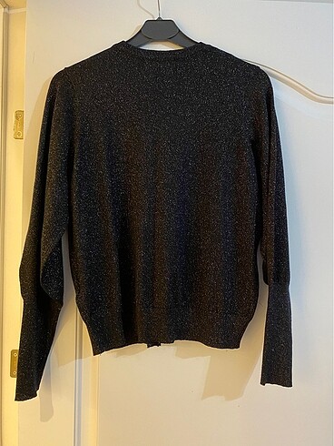 Marks & Spencer M&S marka , siyah simli ışıltılı , 44 beden hırka