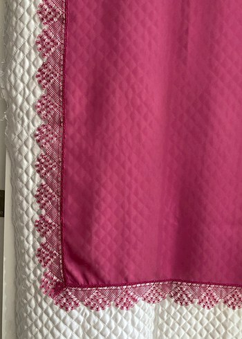 İğne oyalı namaz örtüsü - Görsel 2