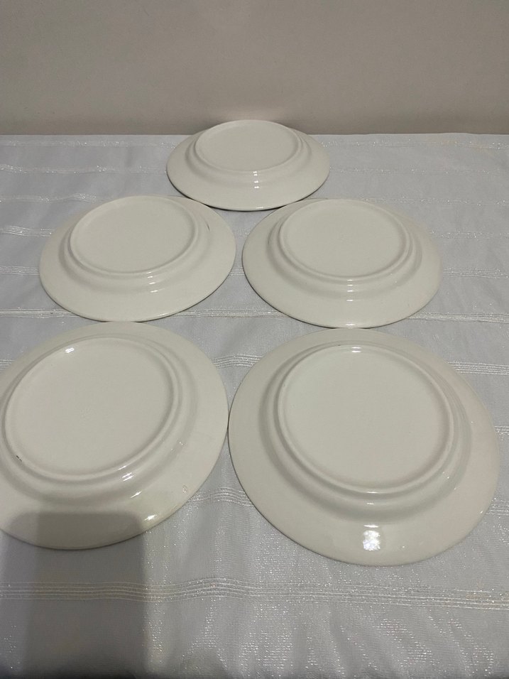 Vintega , Kuş Desenli Yemek Tabağı Seti 5'li - Görsel 2