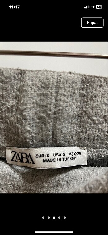s Beden zara alt