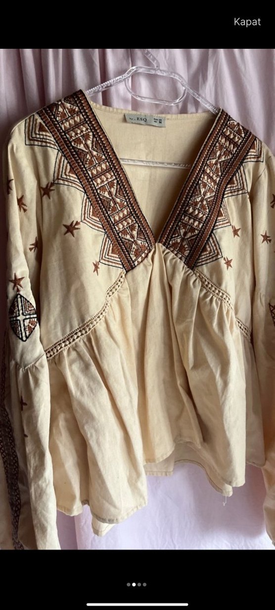 bohem bluz - Görsel 2
