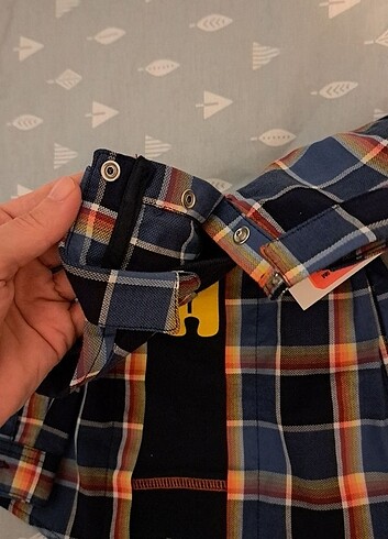 6-9 Ay Beden lacivert Renk B&G gömlek Sweatshirt