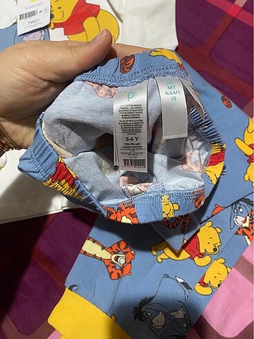 5 Yaş Beden Penti çocuk pijama takımı