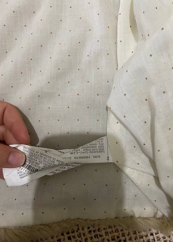 Bej Kapüşonlu çocuk peluş mont - Görsel 3