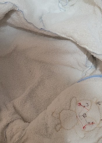 Mavi Kürklü Bebek Tulumu - Görsel 4