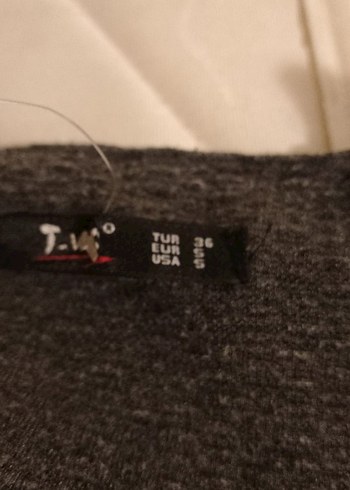 Gri kadın slopet etek. - Görsel 3