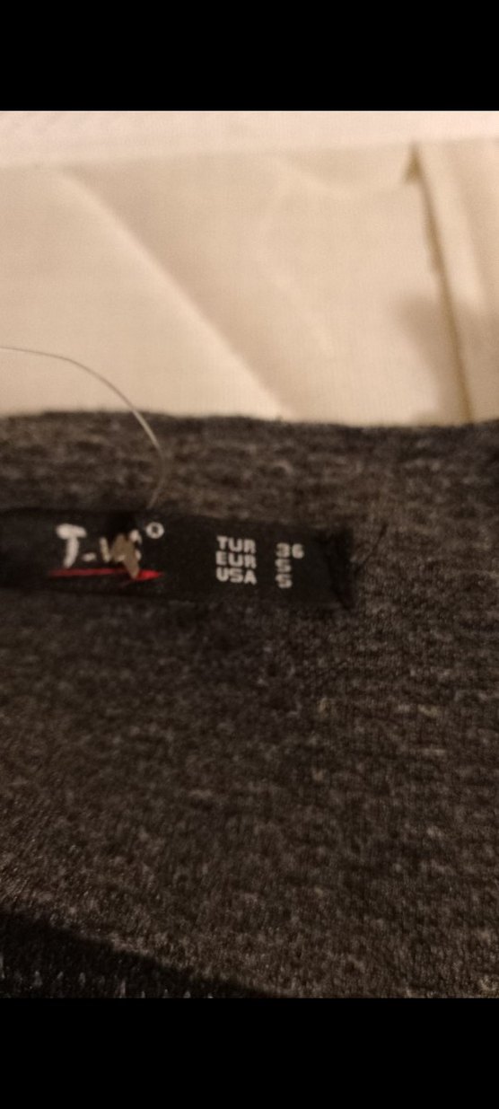 Gri kadın slopet etek. - Görsel 3