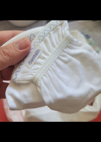 Beyaz Bebek yenidoğan takım - Görsel 3