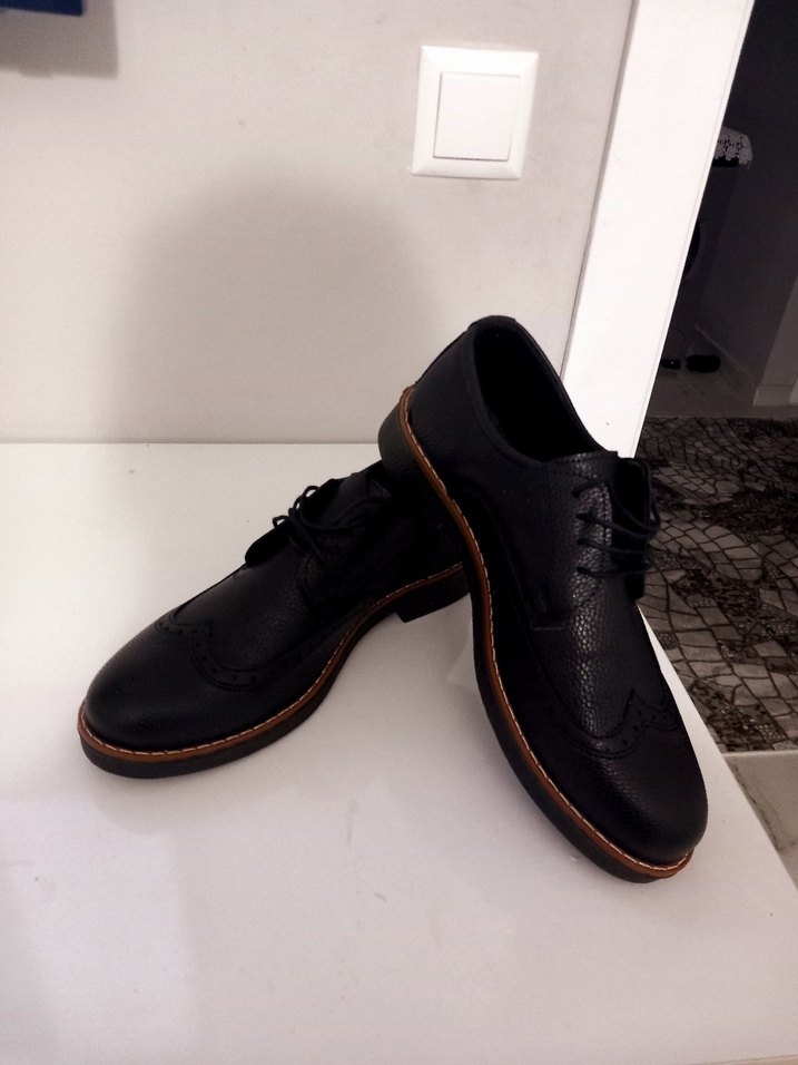 Klasik Siyah Erkek Ayakkabı - Görsel 3