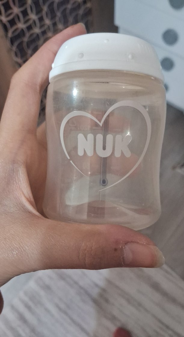 NUK Beyaz Bebek Biberonu - Görsel 3