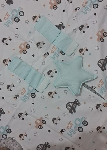 araba desenli puset örtüsü - Görsel 2