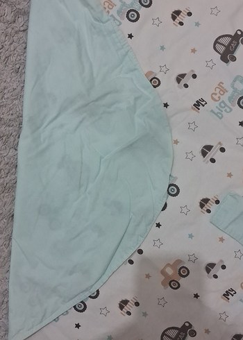 araba desenli puset örtüsü - Görsel 4